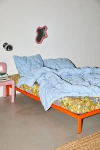 Urban Outfitters Alana Metal Platform Bed In Orange At  In Orange