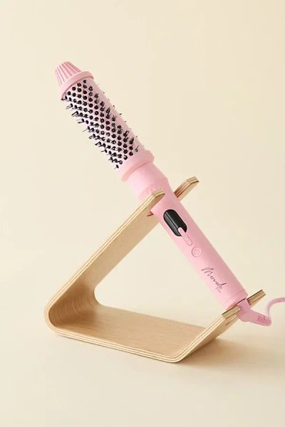 Urban Outfitters Alora Wood Hair Dryer & Iron Tool Stand In Natural At