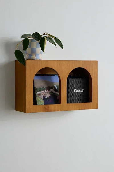 Urban Outfitters Alva Arch Cutout Wall Shelf In Neutral At