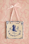 Urban Outfitters Amelie Patterned Tile Wall Hanging In Boots Down At  In Neutral