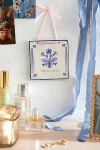 Urban Outfitters Amelie Tile Wall Hanging In Flowers At  In White