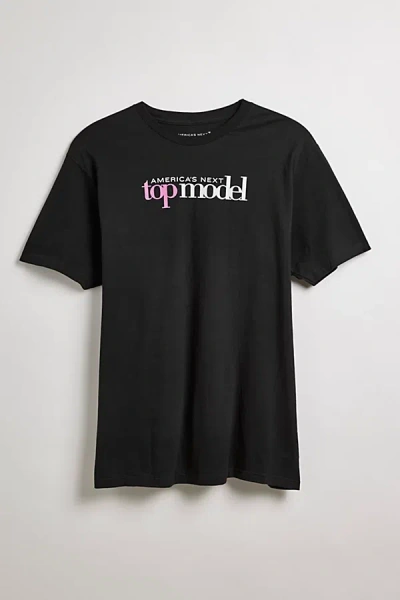 Urban Outfitters America's Next Top Model Logo Tee In Black, Men's At