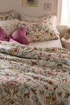 Urban Outfitters Aneira Bows Comforter Set In White At