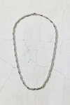 Urban Outfitters Angular Stainless Steel Chain Necklace In Silver, Men's At  In Silver