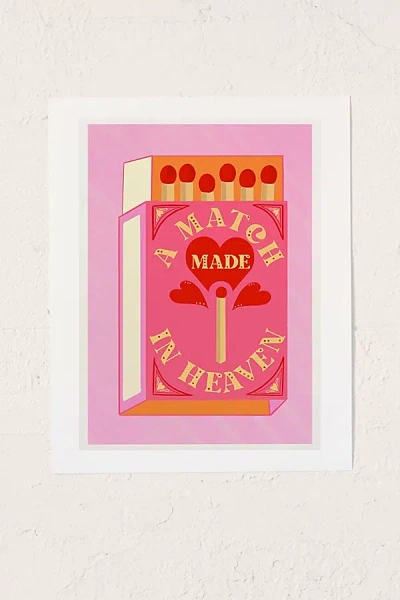 Urban Outfitters Annie Match Made In Heaven Art Print At  In Multi