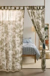 Urban Outfitters Anywhere Adjustable Tension Curtain Rod System In Silver At  In Green