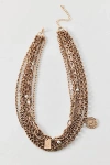 Urban Outfitters Apollo Multi-strand Chain Necklace In Gold, Men's At