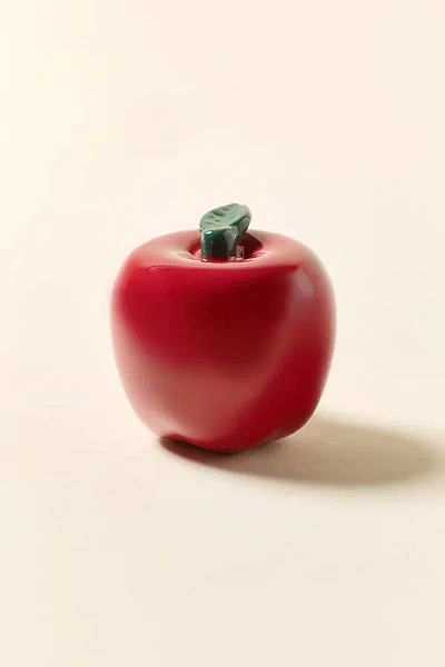 Urban Outfitters Apple Shaped Knob/wall Hook In Red At