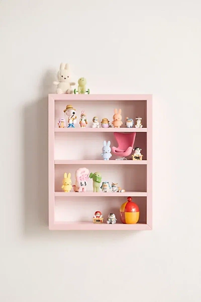Urban Outfitters Ari Modern Figurine Wall Shelf In Blush At  In Pink