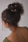Urban Outfitters Aria Flower Claw Clip In Brown, Women's At  In Brown