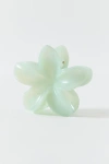Urban Outfitters Aria Flower Claw Clip In Mint, Women's At  In Green
