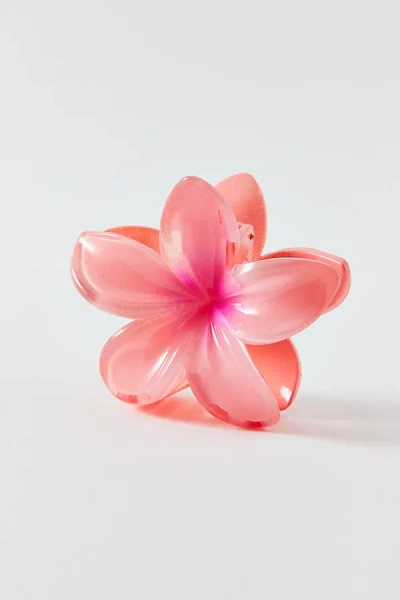 Urban Outfitters Aria Flower Claw Clip In Pink, Women's At