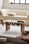 Urban Outfitters Aria Statement Wavy Coffee Table In Brown At