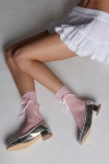 Urban Outfitters Ariana Bow Crew Sock In Pink, Women's At  In Pink