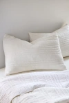 Urban Outfitters Atmosphere Quilted Sham Set In White At