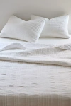 Urban Outfitters Atmosphere Seed Stitched Quilt In White At