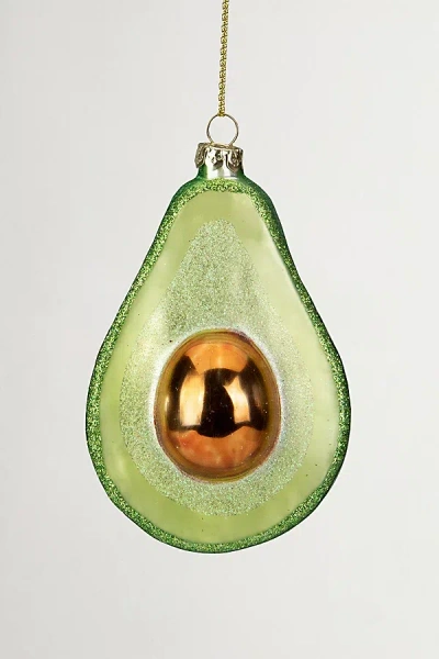 Urban Outfitters Avocado Glass Ornament In Green At