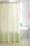 Urban Outfitters Awning Stripe Patterned Shower Curtain In Mint Tea At  In Green
