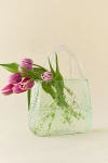 Urban Outfitters Bag Shape Glass Vase In Clear At  In Transparent