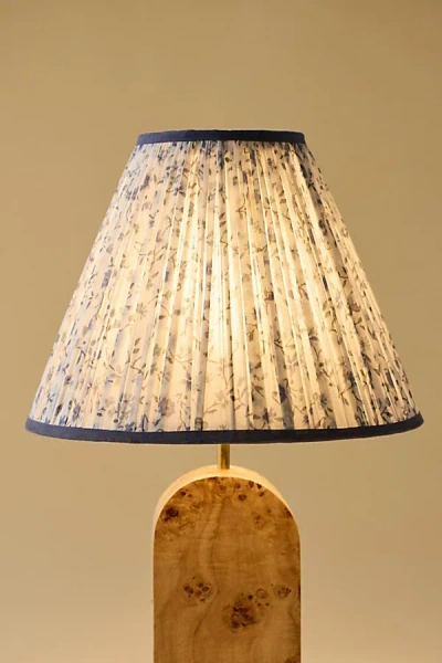 Urban Outfitters Bailey Gathered Fabric Lamp Shade In Ditsy Floral At