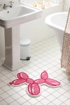 URBAN OUTFITTERS BALLOON ANIMAL MINI BATH MAT IN HOT PINK AT URBAN OUTFITTERS