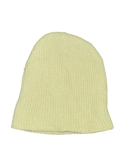 Pre-owned Urban Outfitters Beanie Hat In Ivory