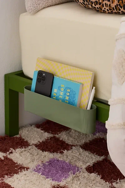 Urban Outfitters Bedside Storage Caddy In Sage Green At