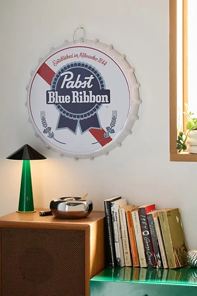 Urban Outfitters Beer Bottle Cap Metal Wall Sign In Pbr At  In Multi
