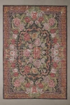 Urban Outfitters Bella Floral Rug In Black At  In Multi