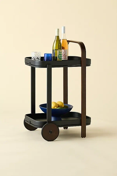 Urban Outfitters Bella Storage & Bar Cart In Black At