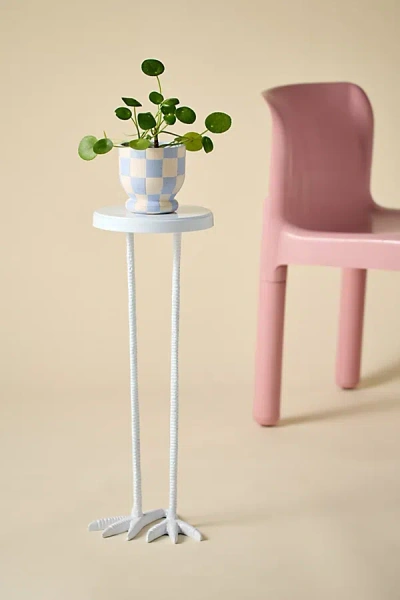 Urban Outfitters Birdy Metal Drink Side Table In White At