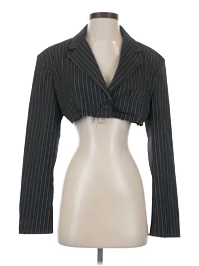 Pre-owned Urban Outfitters Blazer Jacket In Black