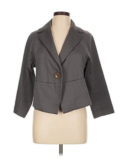 Pre-owned Urban Outfitters Blazer Jacket In Gray
