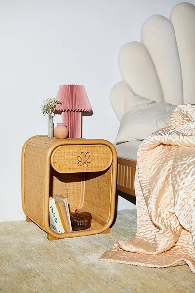 Urban Outfitters Bloom Nightstand In Natural At  In Yellow