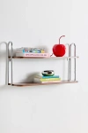 Urban Outfitters Boden 2-tier Wall Shelf In Brown At  In Silver