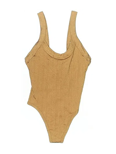 Pre-owned Urban Outfitters Bodysuit In Gold