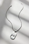 Urban Outfitters Bottle Opener Pendant Waterproof Necklace In Silver, Men's At  In Metallic