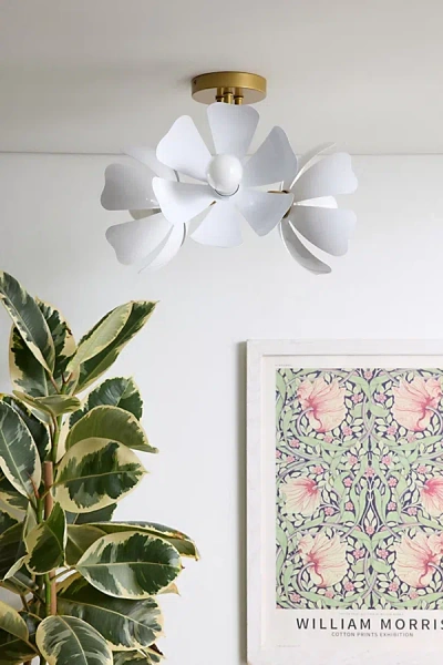 Urban Outfitters Bouquet Flush Mount Light In White At