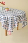 Urban Outfitters Bow Pattern Embellished Tablecloth In Pink Combo At