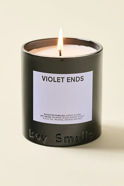 Urban Outfitters Boy Smells 8.5 oz Scented Candle In Violet Ends At  In Black