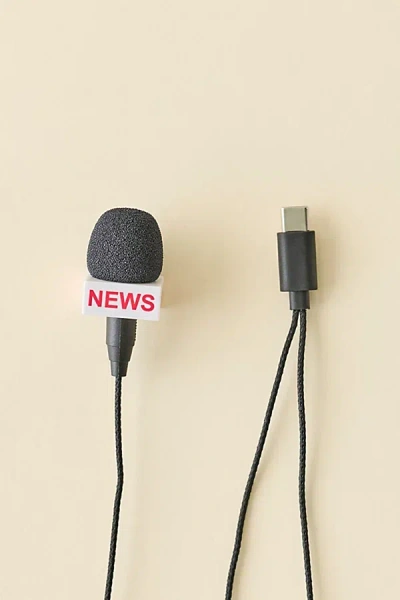Urban Outfitters Breaking News Mini Microphone In Assorted At  In Black