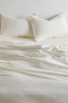 Urban Outfitters Breezy Cotton Percale Duvet Set In Neutral At
