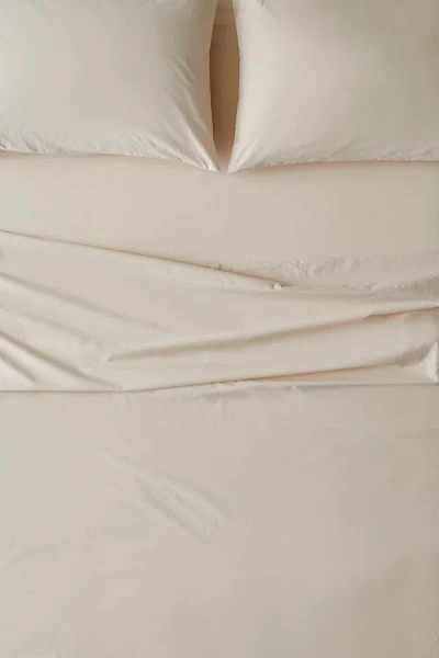 Urban Outfitters Breezy Cotton Percale Sheet Set In Whisper Pink At  In Neutral