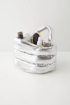 Urban Outfitters Brooklyn Storage Basket In Silver At  In Brown