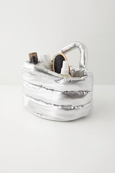 Urban Outfitters Brooklyn Storage Basket In Silver At