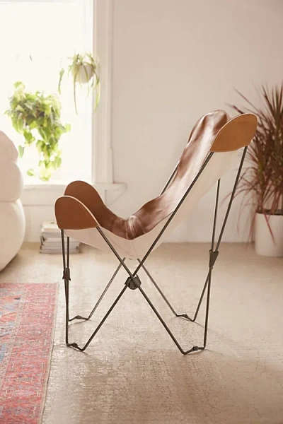 Urban Outfitters Butterfly Chair Frame In Charcoal At