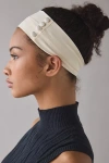 Urban Outfitters Buttoned Headwrap Soft Headband In Ivory, Women's At  In White