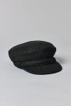 Urban Outfitters Cadet Cap In Dark Green, Women's At  In Black