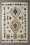 Urban Outfitters Camila Shaggy Wool Rug At  In Multi