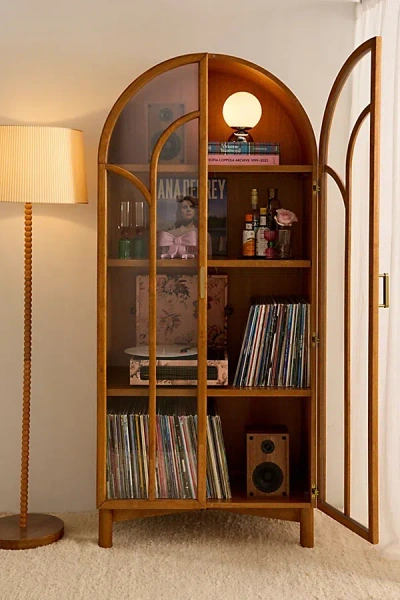 Urban Outfitters Camille Statement Storage Cabinet In Acorn At  In Brown